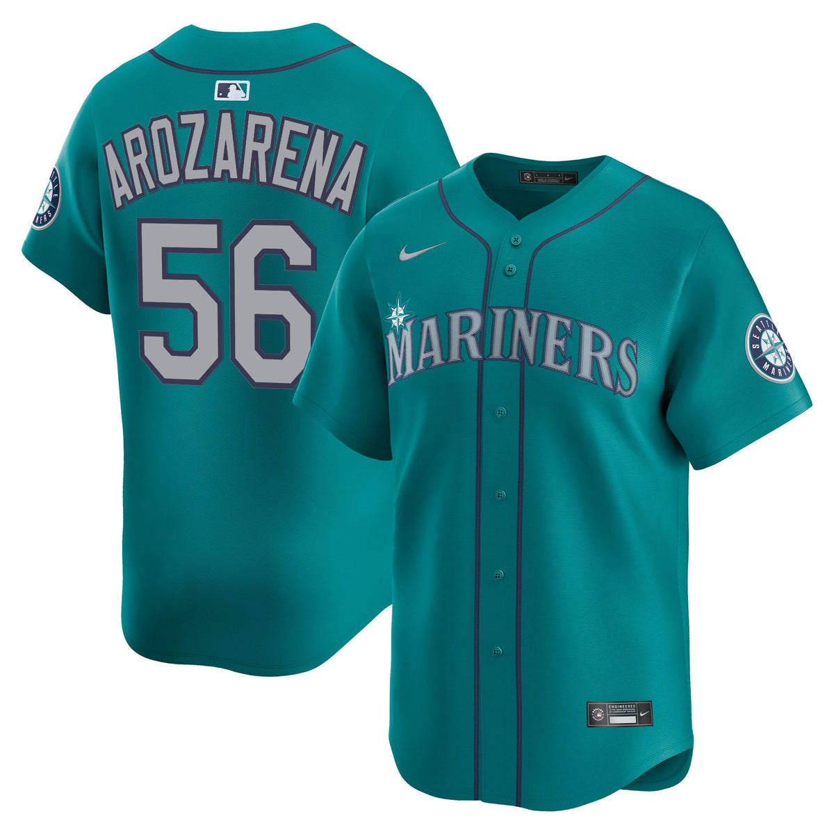 Men's Seattle Mariners 2025 Vapor Premier Limited Jersey V2 - All Stitched