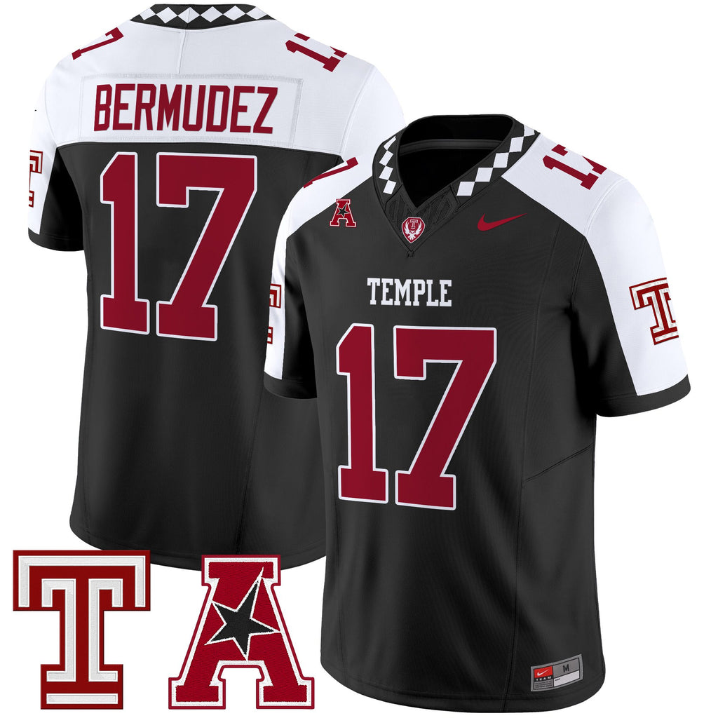 Men's Temple Owls 2025 Vapor Limited Jersey - All Stitched