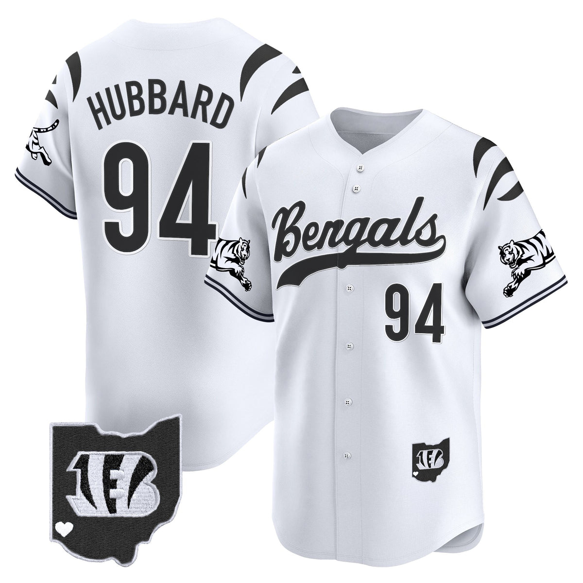Men's Cincinnati Bengals 2025 Vapor Limited Baseball Jersey V2 - All Stitched
