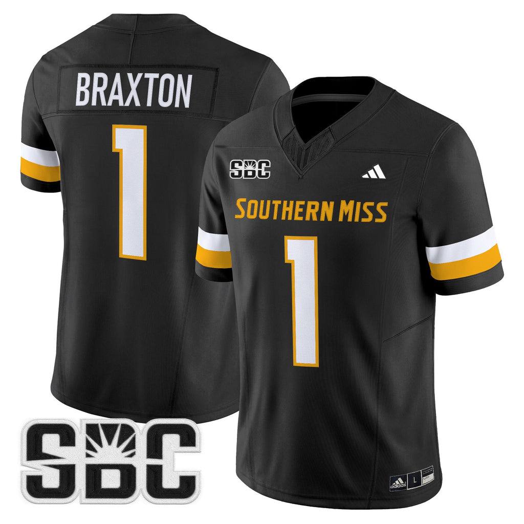Men's Southern Miss Golden Eagles 2025 Vapor Limited Jersey - All Stitched