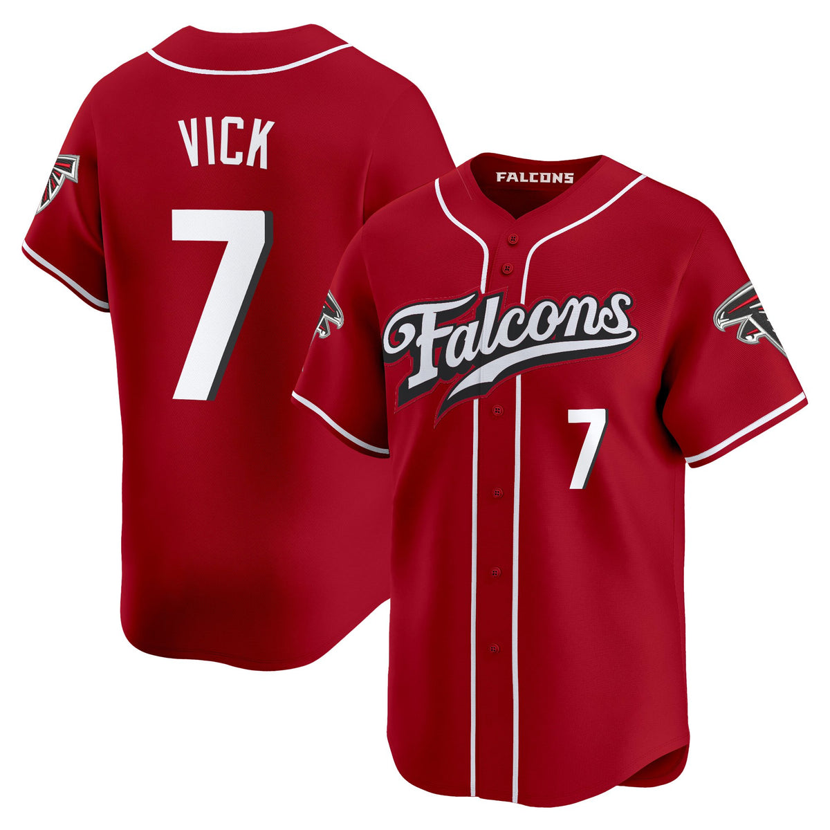 Men's Atlanta Falcons 2025 Vapor Limited Baseball Jersey - All Stitched