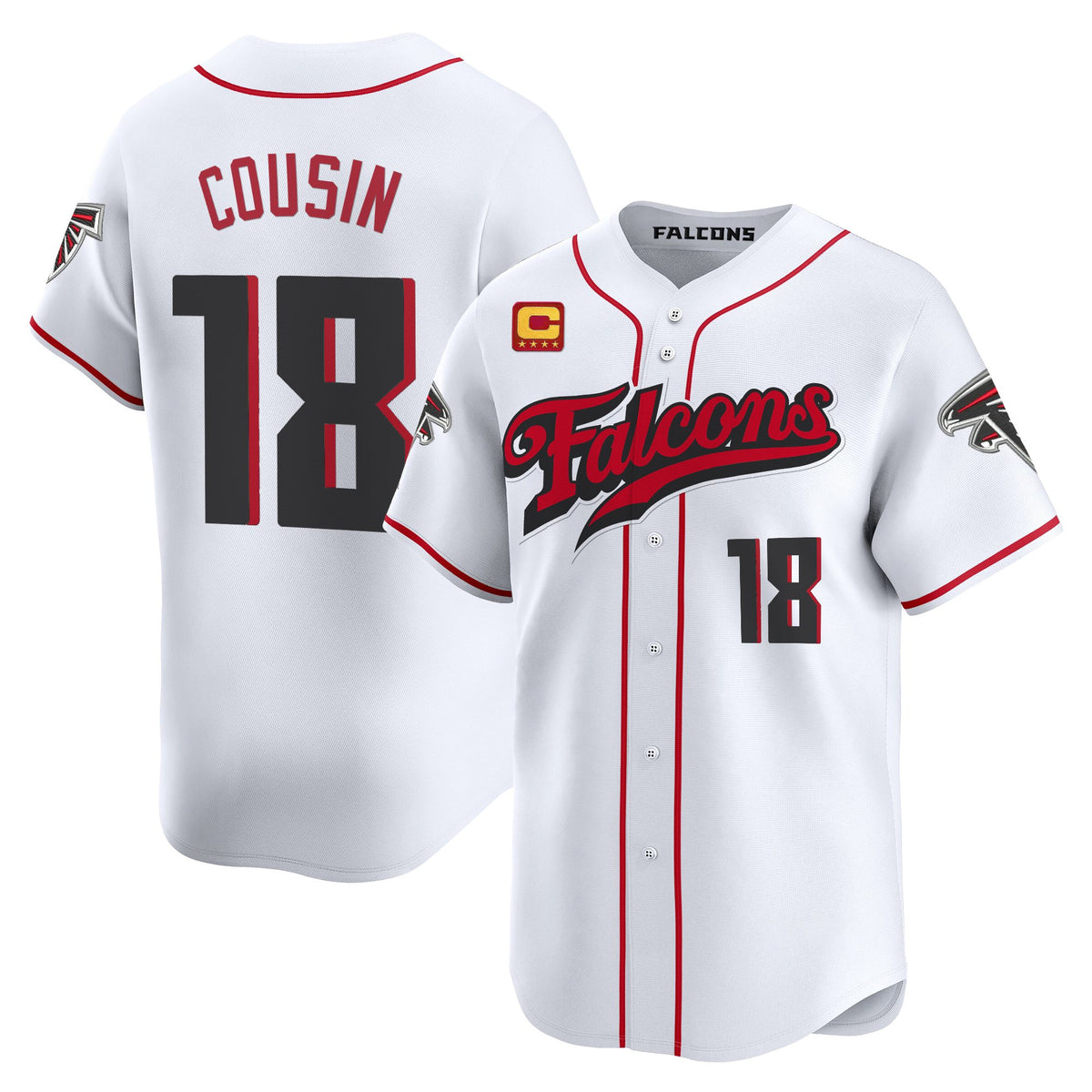 Men's Atlanta Falcons 2025 Vapor Limited Baseball Jersey - All Stitched