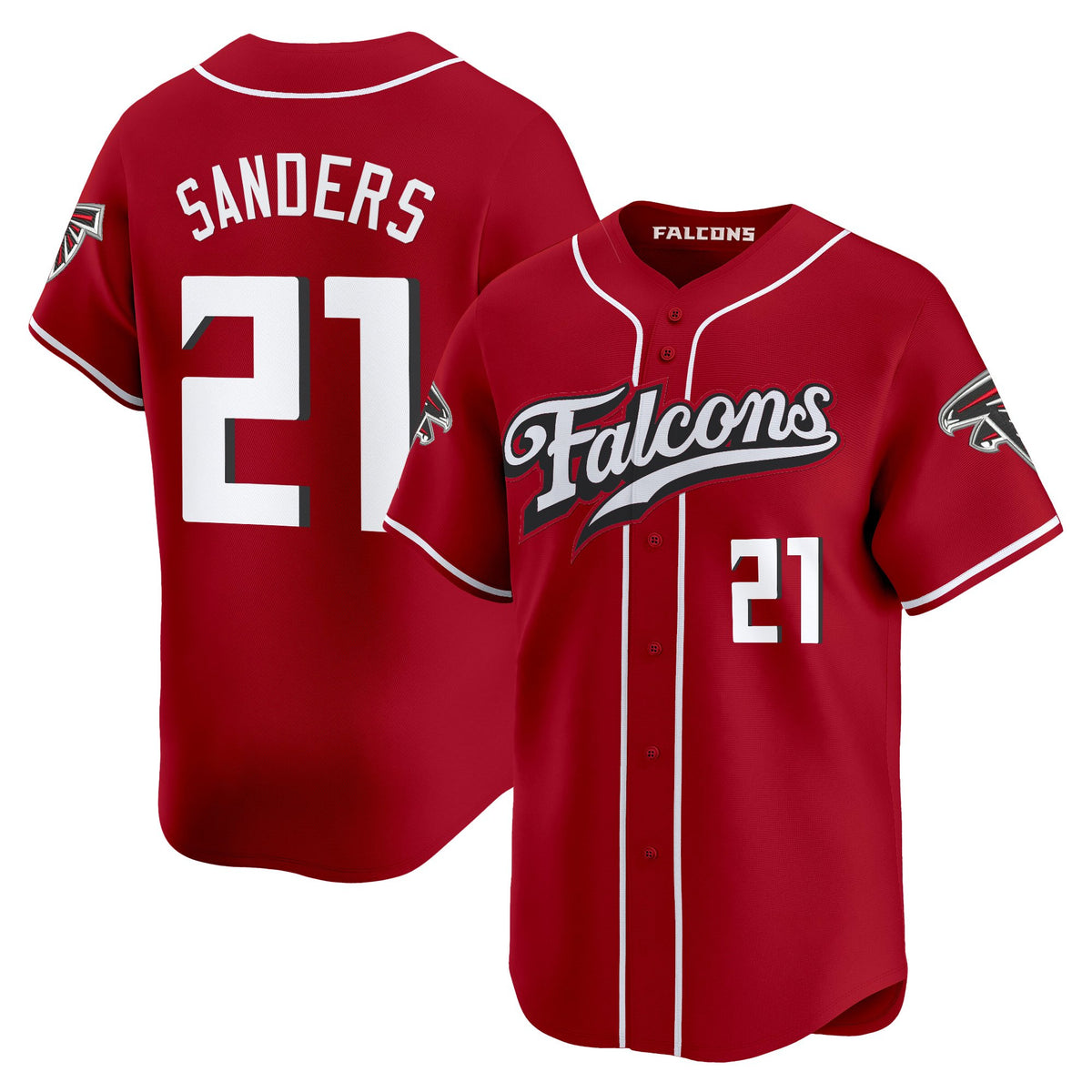 Men's Atlanta Falcons 2025 Vapor Limited Baseball Jersey - All Stitched