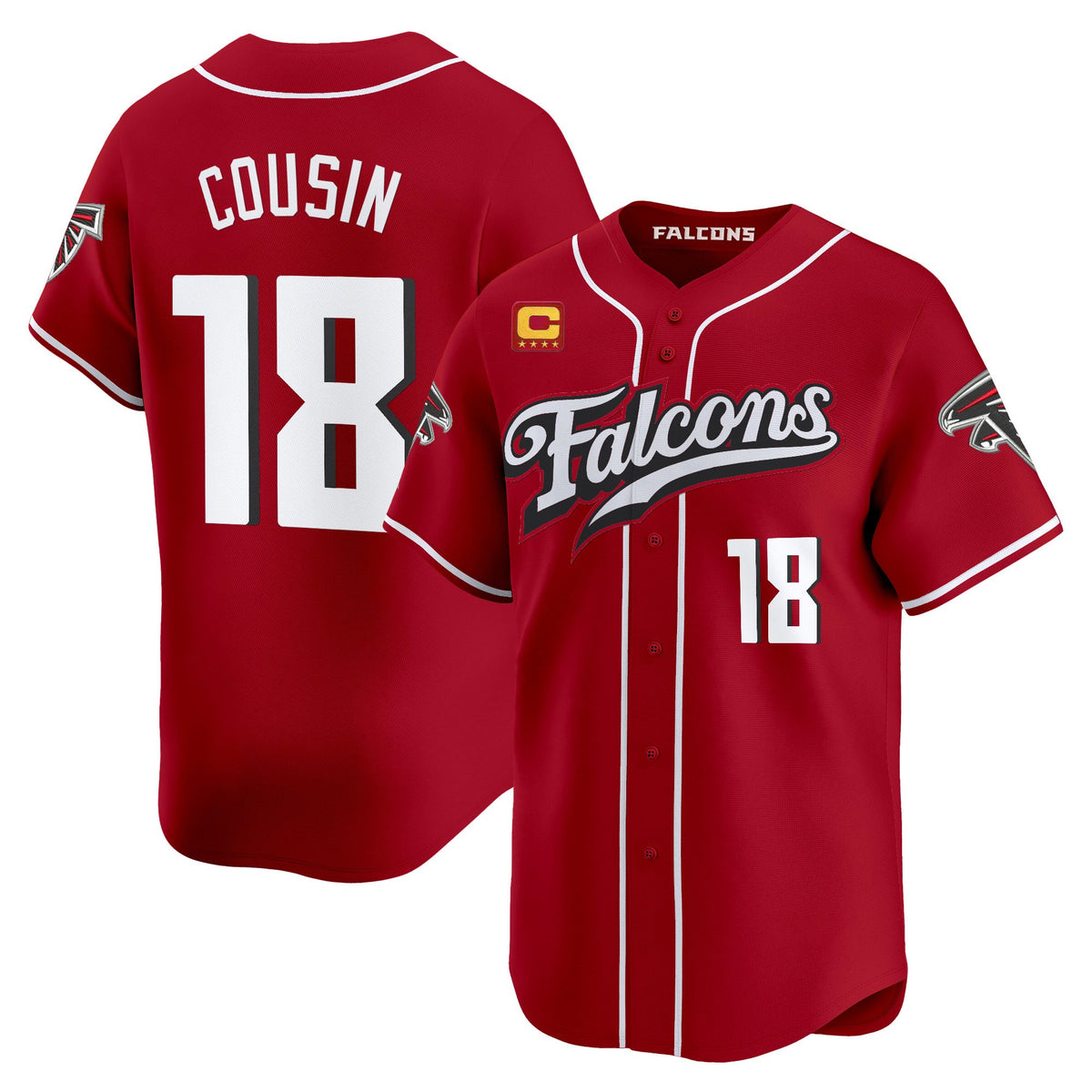Men's Atlanta Falcons 2025 Vapor Limited Baseball Jersey - All Stitched