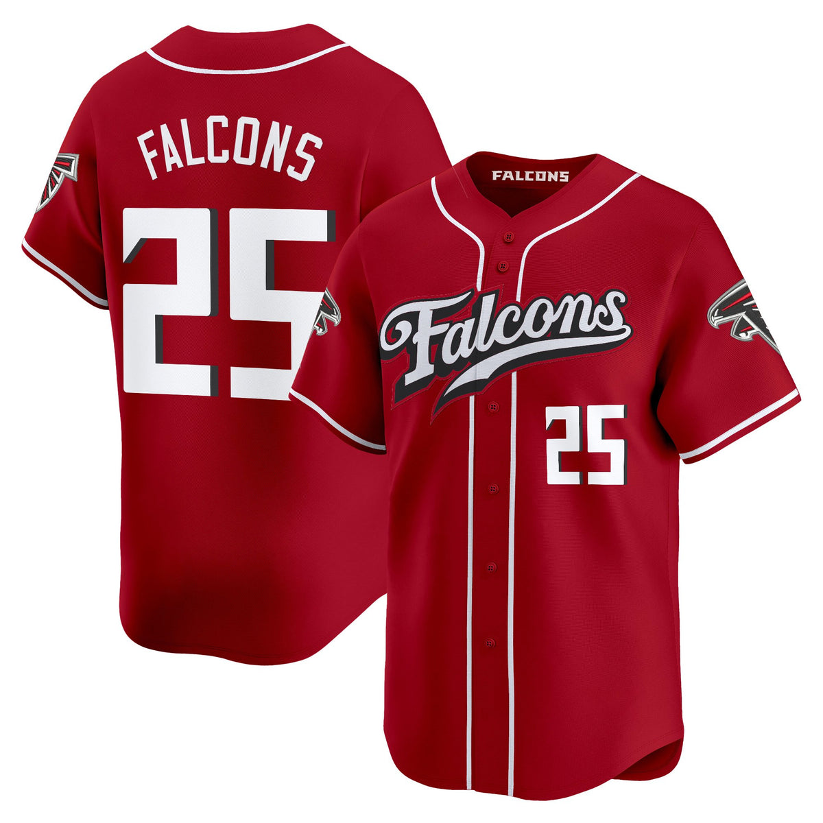 Men's Atlanta Falcons 2025 Vapor Limited Baseball Jersey - All Stitched