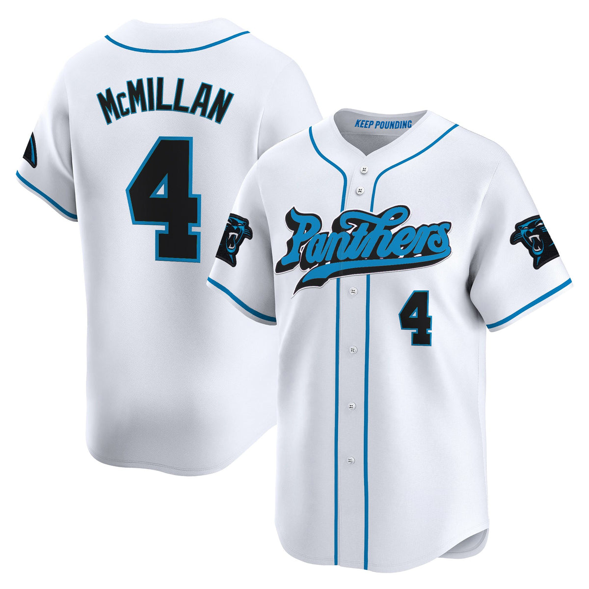 Men's Carolina Panthers 2025 Vapor Limited Baseball Jersey - All Stitched