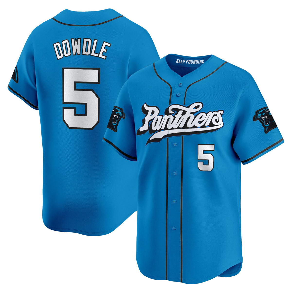 Men's Carolina Panthers 2025 Vapor Limited Baseball Jersey - All Stitched