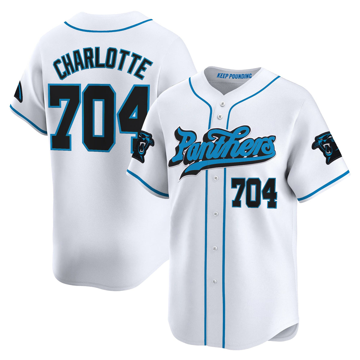 Men's Carolina Panthers 2025 Vapor Limited Baseball Jersey - All Stitched