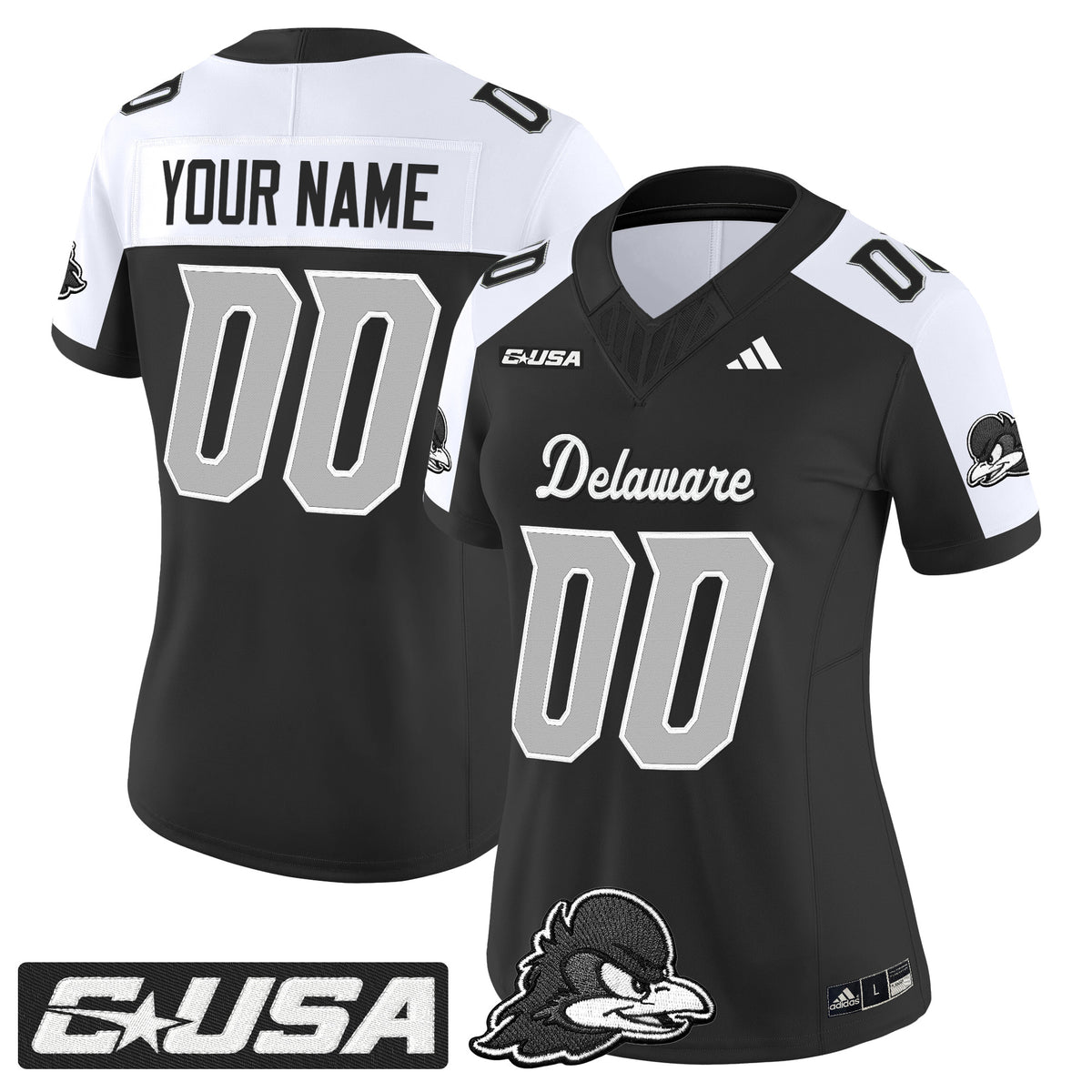 Delaware Blue Hens 2025 Vapor Limited Custom Jersey - All Stitched