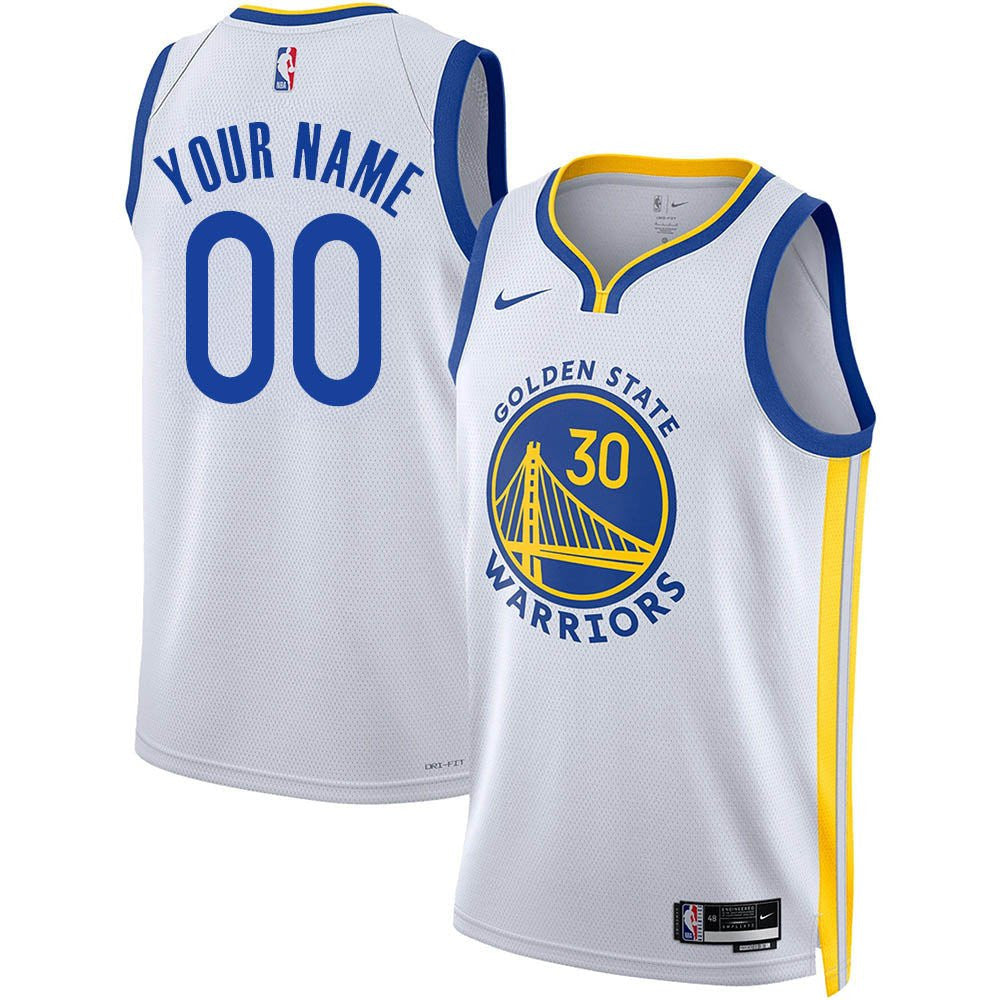 Golden State Warriors 2025 Swingman Custom Jersey - All Stitched