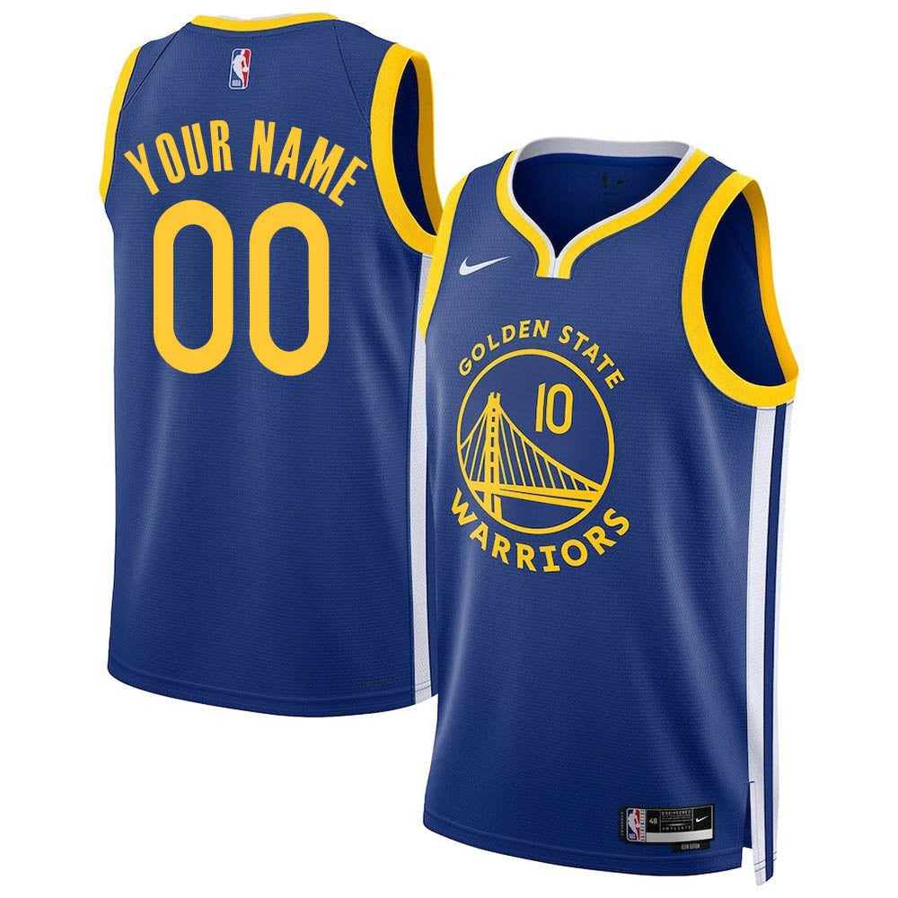 Golden State Warriors 2025 Swingman Custom Jersey - All Stitched