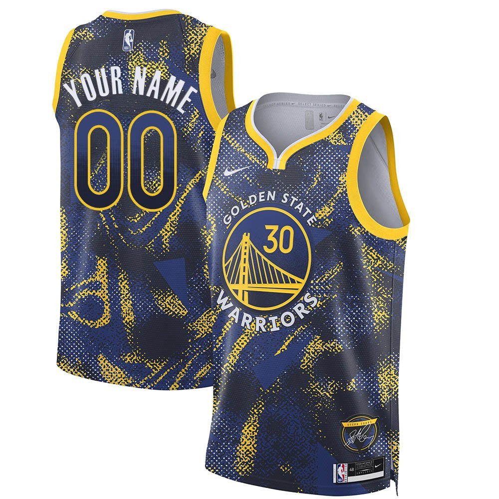 Golden State Warriors 2025 Swingman Custom Jersey - All Stitched