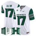 Men's Hawai'i Rainbow Warriors 2025 Vapor Limited Jersey - All Stitched
