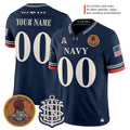 Navy Midshipmen 250th Anniversary Vapor Limited Custom Jersey - Stitched