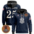 Men's Navy Midshipmen 250th Anniversary Pullover Hoodie - All Stitched