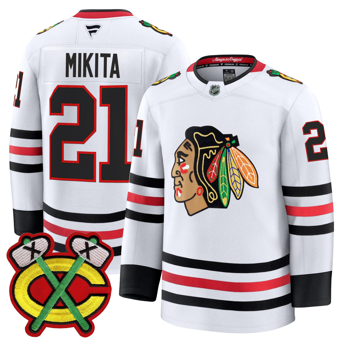 Men's Chicago Blackhawks 2025/26 Premium Jersey - All Stitched