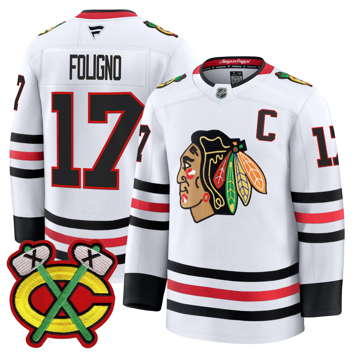 Men's Chicago Blackhawks 2025/26 Premium Jersey - All Stitched