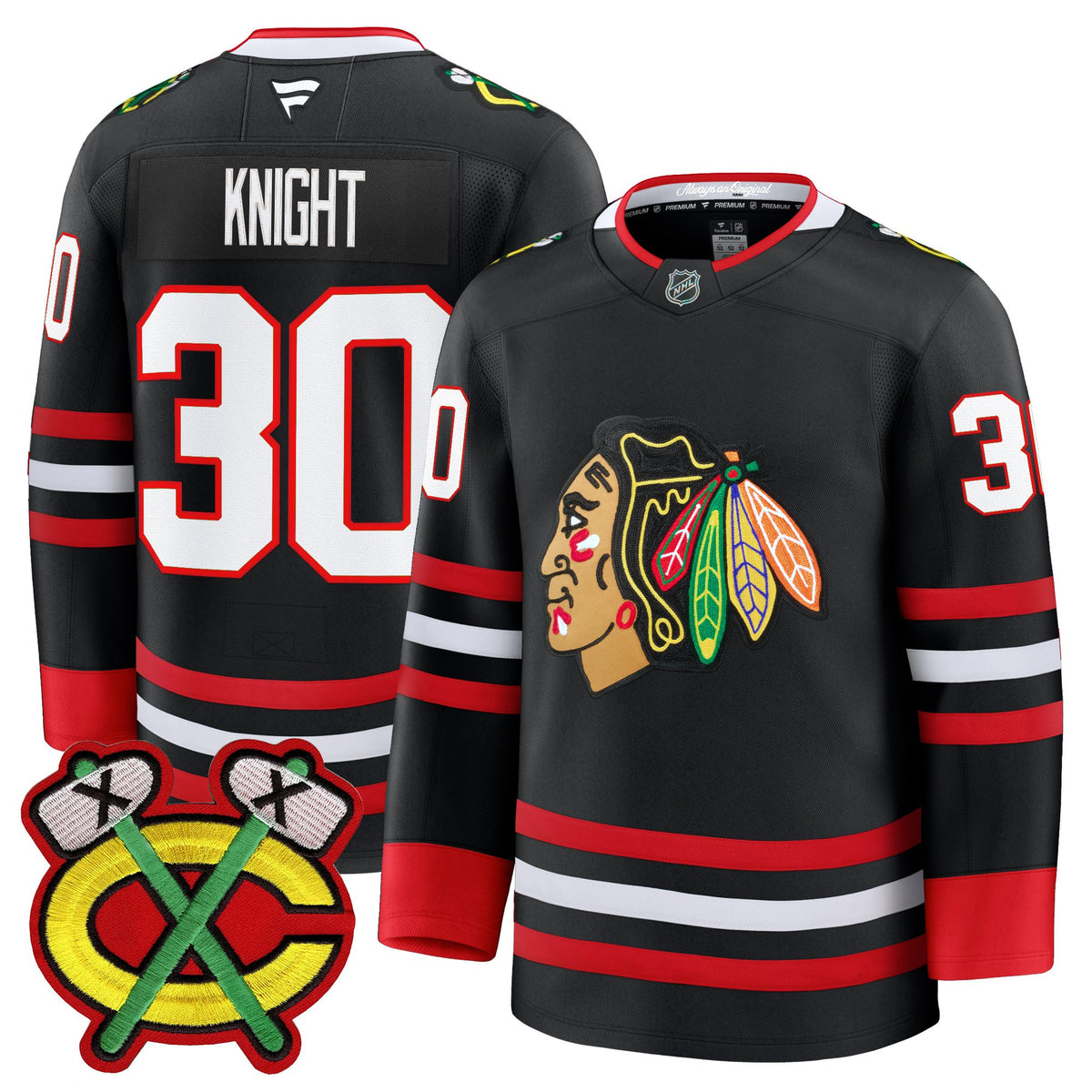 Men's Chicago Blackhawks 2025/26 Premium Jersey - All Stitched