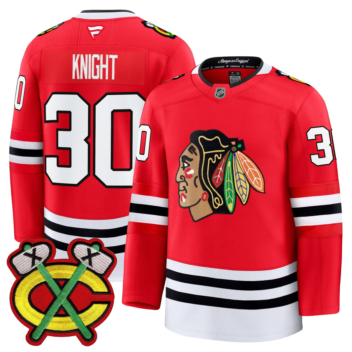 Men's Chicago Blackhawks 2025/26 Premium Jersey - All Stitched