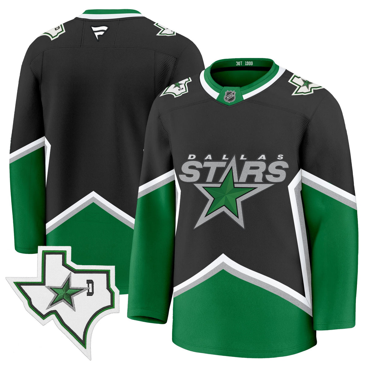 Dallas Stars '99 Throwback Premium Jersey - All Stitched