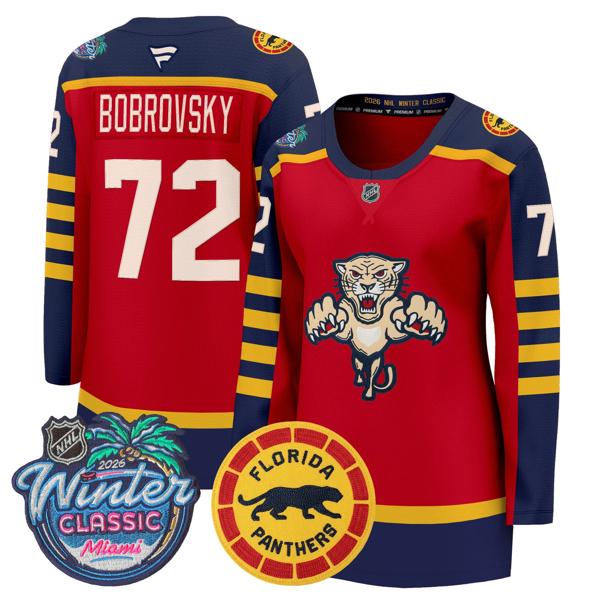 Florida Panthers 2026 Winter Classic Premium Jersey - All Stitched