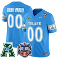 Tulane Green Wave 'City Edition' Vapor Limited Custom Jersey - 2025 AAC Championship Patch - All Stitched