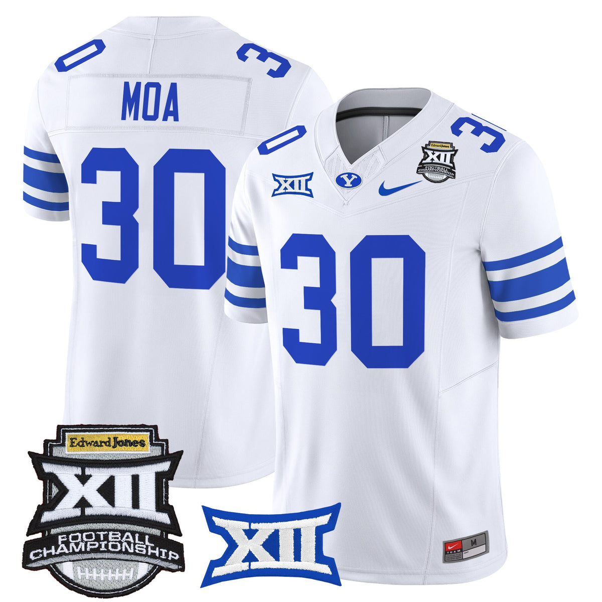 Men's BYU Cougars 2025 Big 12 Championship Vapor Limited Jersey - All Stitched