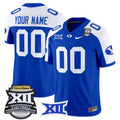 BYU Cougars 2025 Big 12 Championship Vapor Limited Custom Jersey - All Stitched