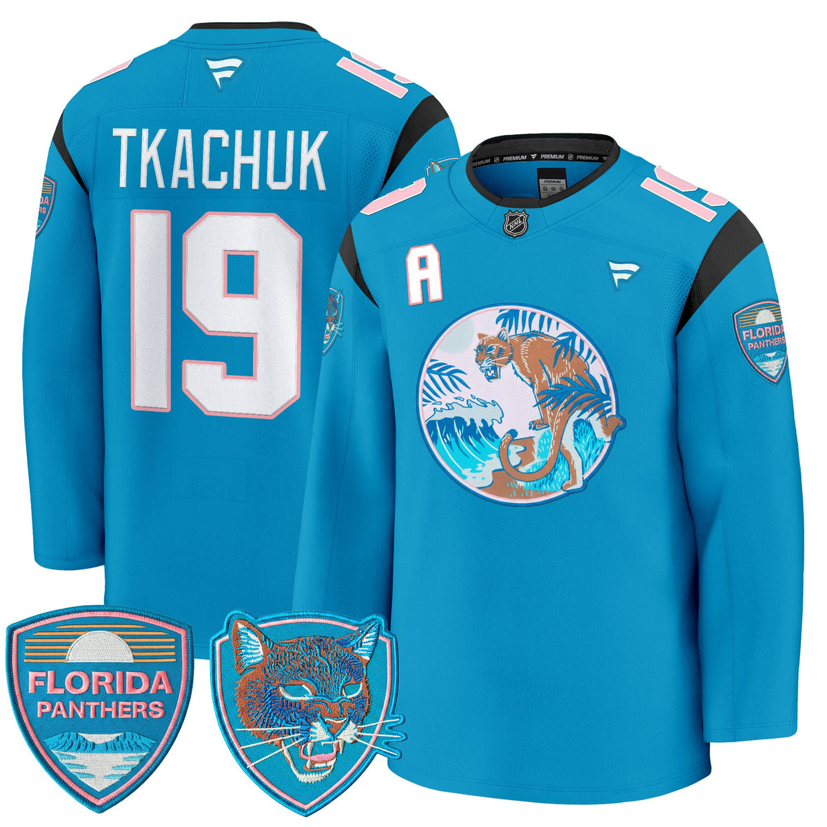 Florida Panthers "SoFlo Night Edition" Premium Jersey - Stitched