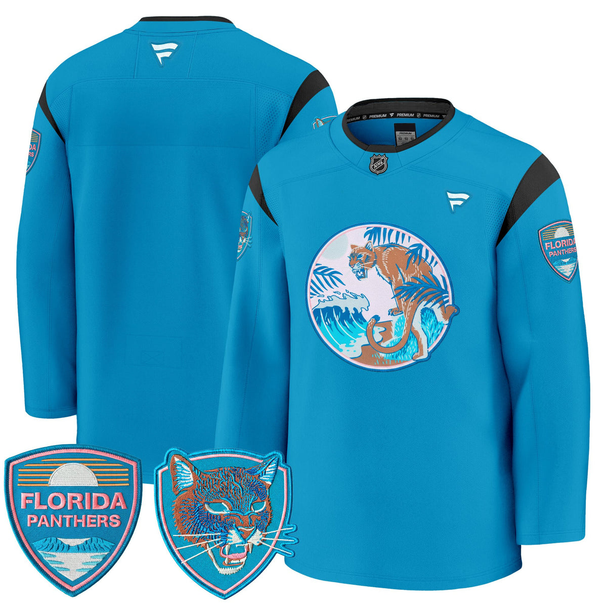 Florida Panthers "SoFlo Night Edition" Premium Jersey - Stitched