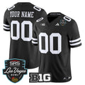 Nebraska Cornhuskers 2025 Las Vegas Bowl Vapor Limited Custom Jersey - All Stitched