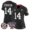 Women's Georgia Bulldogs Sugar Bowl Patch Vapor Limited Jersey - All Stitched