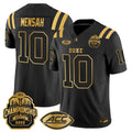 Men's Duke Blue Devils 2025 ACC Championship Gold Vapor Limited Jersey - All Stitched