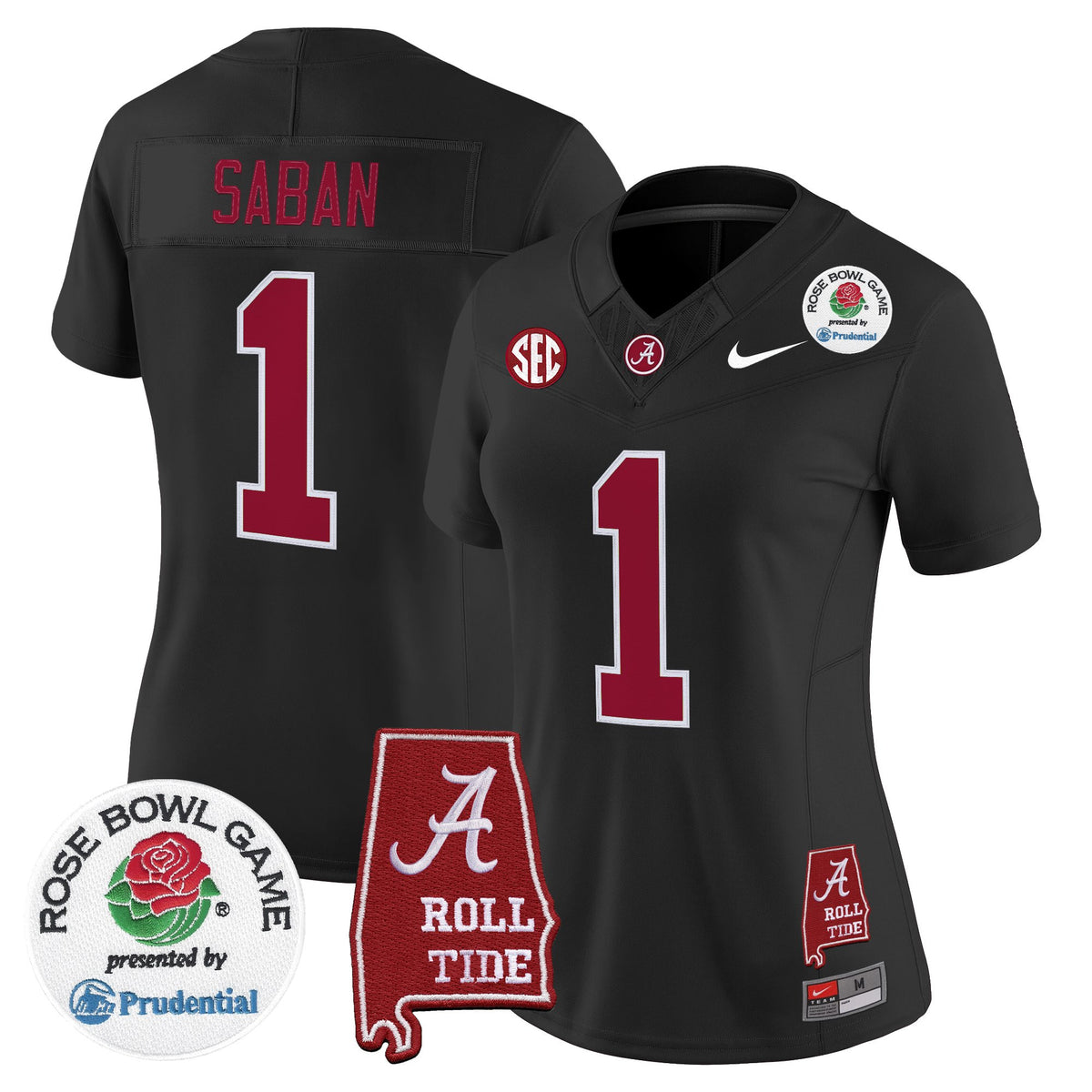 Women's Alabama Crimson Tide 2026 Rose Bowl Vapor Limited Jersey - All Stitched