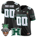 Hawai'i Rainbow Warriors 2025 Hawai'i Bowl Vapor Limited Custom Jersey - All Stitched