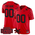 Red Ohio State Buckeyes 'Stranger Things Edition' Vapor Limited Custom Jersey - All Stitched