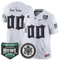 Army Black Knights Honoring 250 Years Of Service And Sacrifice Vapor Limited Custom Jersey - 2025 Fenway Bowl Patch - All Stitched