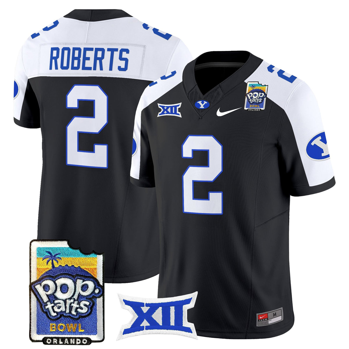 Men's BYU Cougars 2025 Pop-Tarts Bowl Vapor Limited Jersey - All Stitched