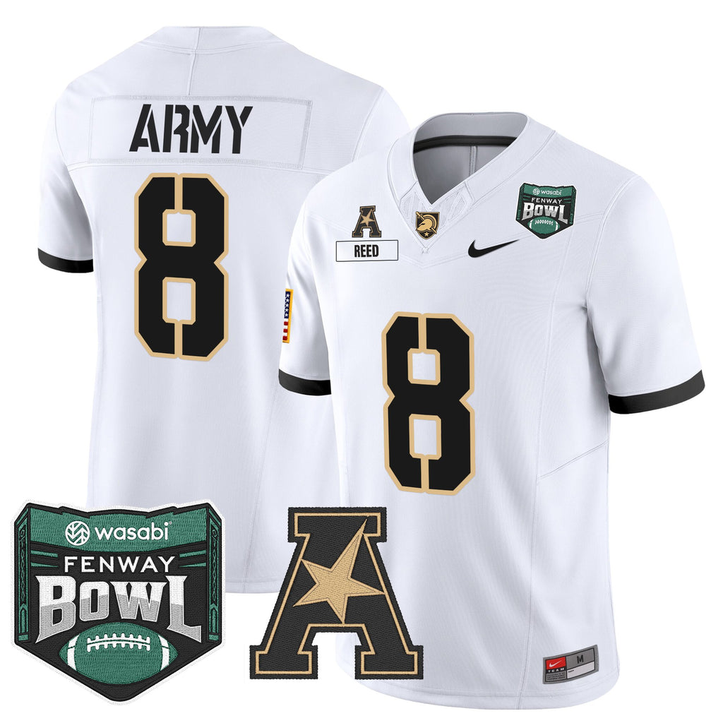 Men's Army Black Knights 2025 Fenway Bowl Vapor Limited Jersey - All Stitched