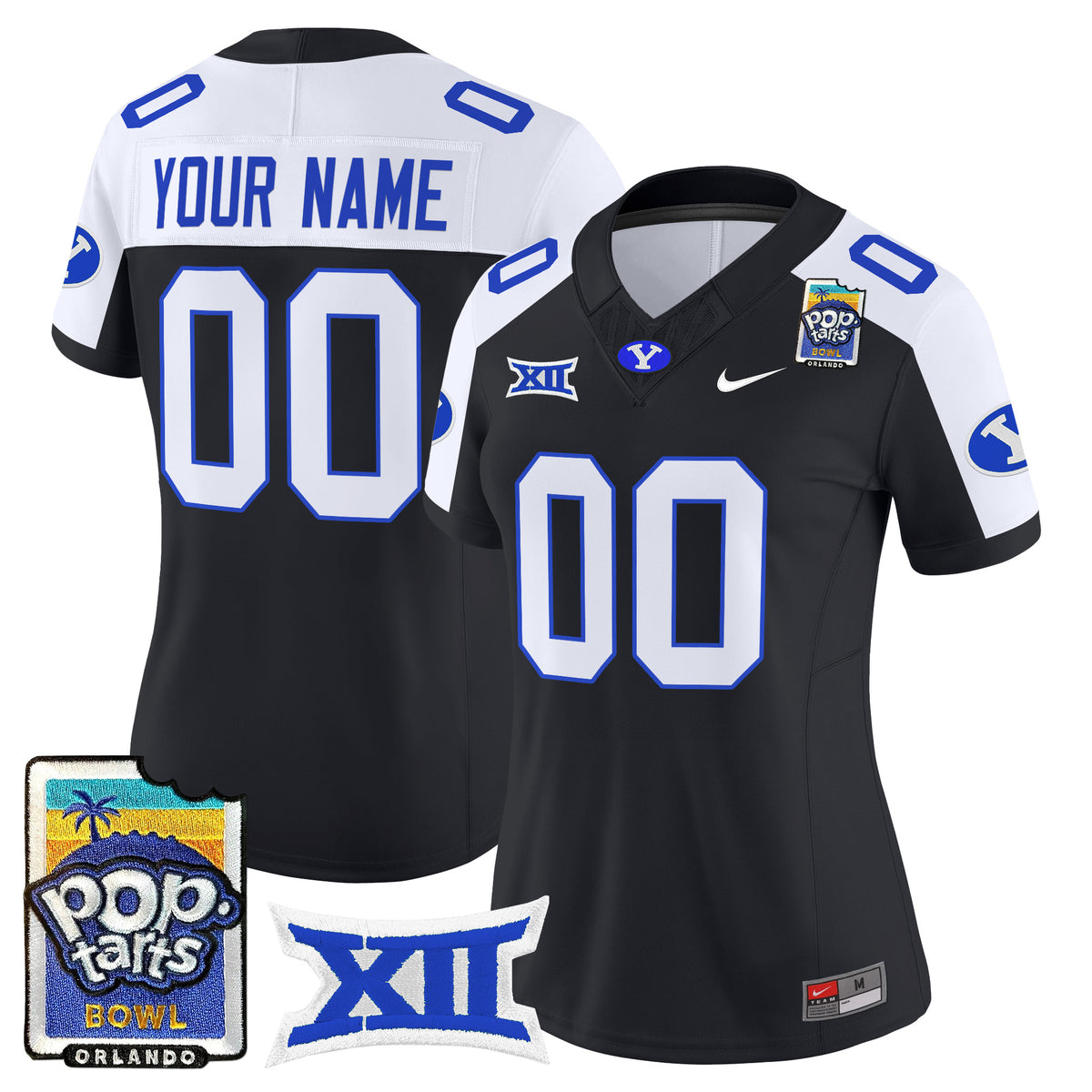 BYU Cougars 2025 Pop-Tarts Bowl Vapor Limited Custom Jersey - All Stitched