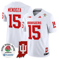 Men's Indiana Hoosiers 2025 Rose Bowl & Indiana State Patch Vapor Limited Jersey - All Stitched