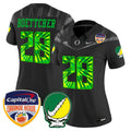 Women's Oregon Ducks "Grateful Ducks" Vapor Limited Jersey - 2025/26 Orange Bowl Patch - All Stitched