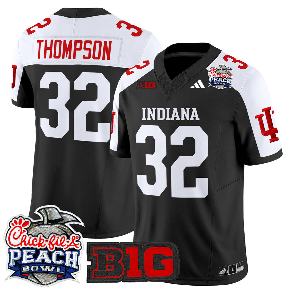Men's Indiana Hoosiers 2026 Peach Bowl Vapor Limited Jersey V2 - All Stitched