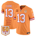 #13 Mike Evans Tampa Bay Buccaneers "Franchise Legend" Vapor Limited Jersey - Stitched