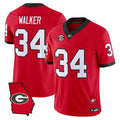 Herschel Walker Georgia Bulldogs Red Jersey - All Stitched