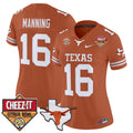 Women's Texas Longhorns 2025 Cheez-It Citrus Bowl Patch Vapor Limited Jersey - All Stitched