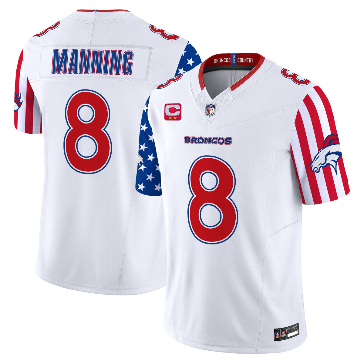Men's Denver Broncos "America250 Edition" Vapor Limited Jersey - All Stitched
