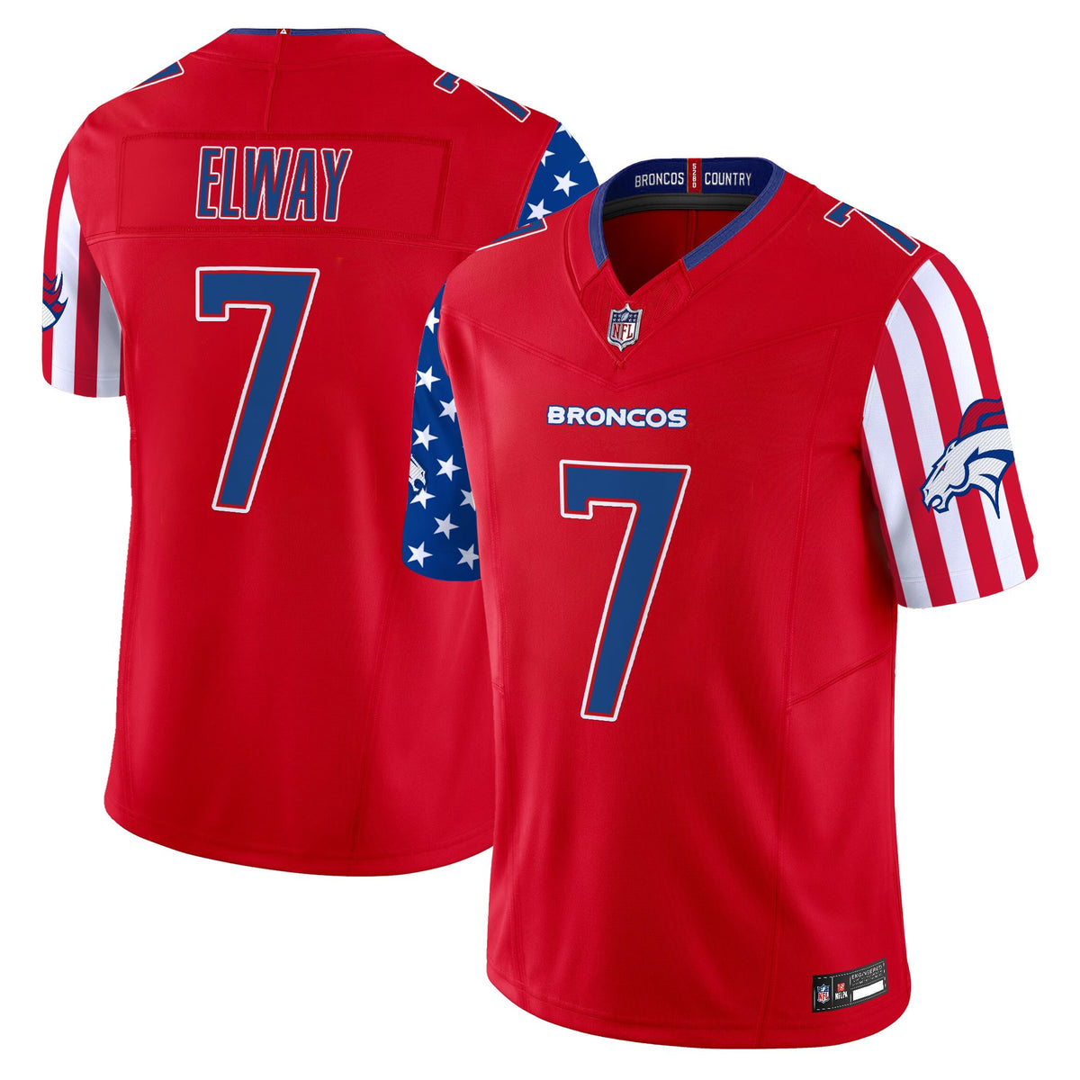 Men's Denver Broncos "America250 Edition" Vapor Limited Jersey - All Stitched