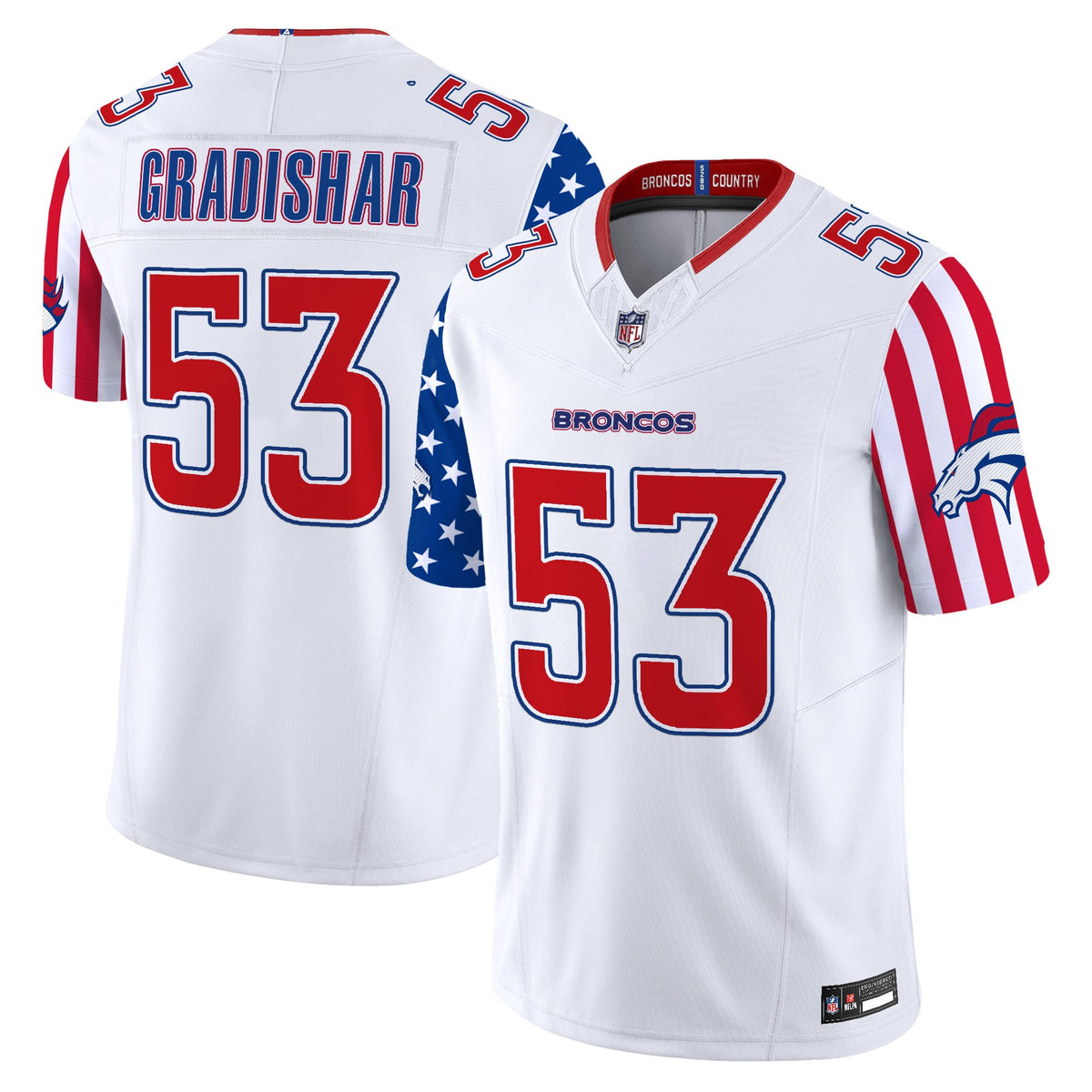 Men's Denver Broncos "America250 Edition" Vapor Limited Jersey - All Stitched