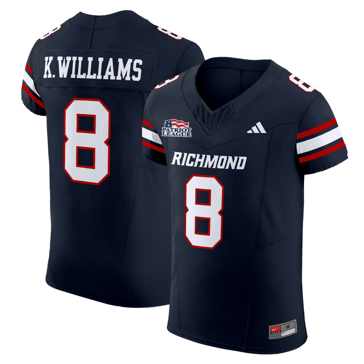 K.Williams Richmond Spiders Vapor Limited Jersey - All Stitched